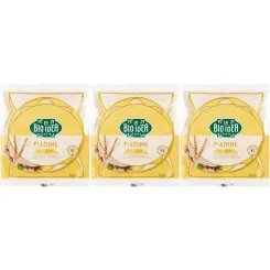 3 x Tortilla Orkiszowa Piadina Bio 260 g - La Bio Idea
