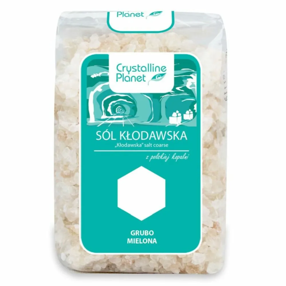 Sól Kłodawska Grubo Mielona 600 g - Crystalline Planet