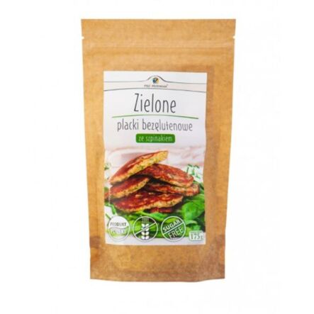 Placki Zielone ze Szpinakiem Bezglutenowe Instant 175 g Simpatiko 