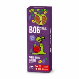 Przekąska Jabłkowo-Śliwkowa Bez Dodatku Cukru 30 g - Bob Snail