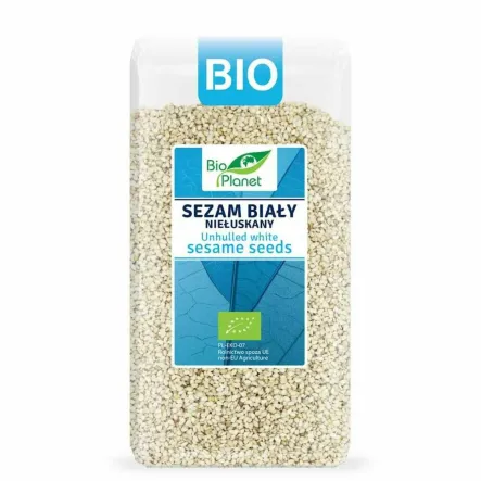 Sezam Biały Niełuskany Bio 400 g - Bio Planet