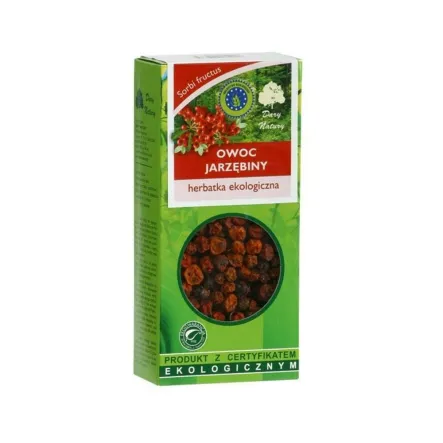 Owoc Jarzębiny Herbatka Ekologiczna 50 G - Dary Natury