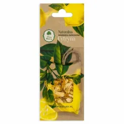 Naturalna Zawieszka Zapachowa - Cytryna 1 Sztuka - Dary Natury