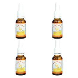 4 x Witamina D3 Kropla Słońca 20ml Żółta Proved