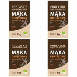 4 x Mąka Orkiszowa Razowa Bio 1 kg TYP 2000 - BioLife