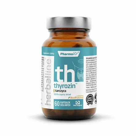 Thyrozin Tarczyca 60 Kapsułek Herballine - Pharmovit