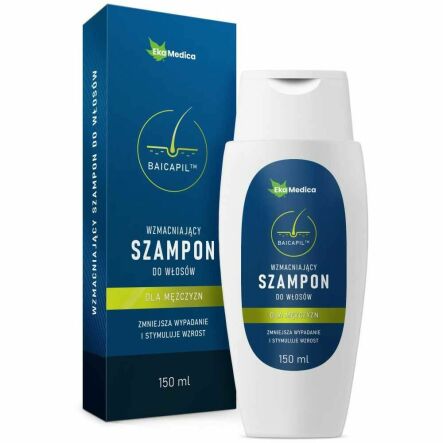 Szampon Wzmacniający do Włosów Dla Mężczyzn 150 ml - Ekamedica