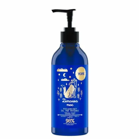 Pielęgnujący Żel Pod Prysznic ZIMOWA NOC 400 ml - YOPE 