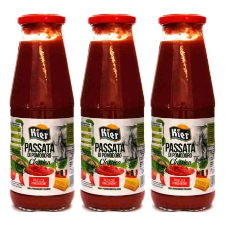 3 x Passata Classic Butelka 720 ml (680 g) - Kier