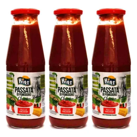 3 x Passata Classic Butelka 720 ml (680 g) - Kier