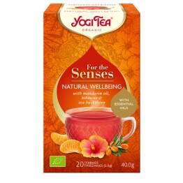 Herbata dla Zmysłów na Dobre Samopoczucie Bio 20 x 2 g - Yogi Tea