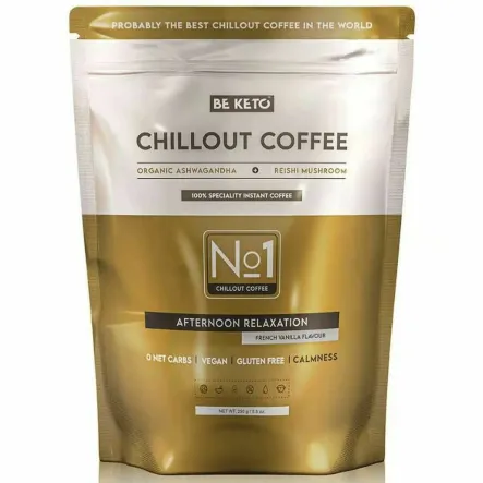 Kawa Rozpuszczalna Chillout (Reishi and  Ashwagandha) Francuska Wanilia 250 g - Beketo