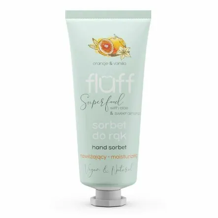 Sorbet do Rąk Nawilżający - Pomarańcza & Wanilia 50 ml - Fluff