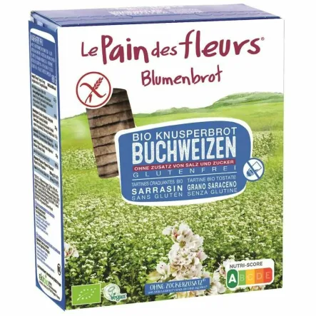 Pieczywo Chrupkie Gryczane Bezglutenowe Bio 150 g - Le Pain Des Fleurs