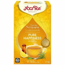 Herbatka Dla Zmysłów Szczęście Bio 37,4 g (17 x 2,2 g) - Yogi Tea