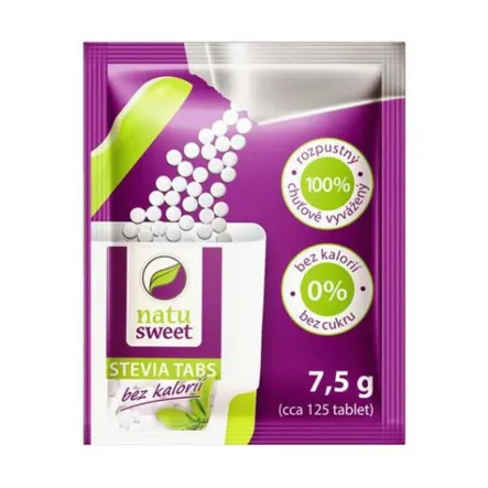 Stewia Tabletki W Saszetkach 7,5 G (125 Tabl.)-Nat