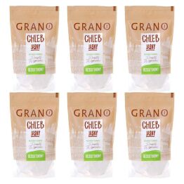 6 x Chleb Jasny Bezglutenowy Mieszanka Piekarnicza 500 g - Grano
