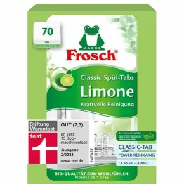 Limonkowe Tabletki Do Zmywarki 70 Sztuk - Frosch