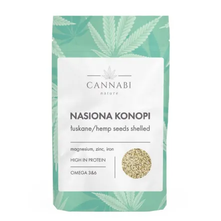 Nasiona Konopi Łuskane 250 g - Cannabi Nature