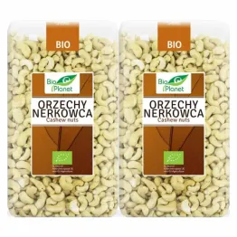 2 x Orzechy Nerkowca Bio 1 kg - Bio Planet - Nerkowce Całe