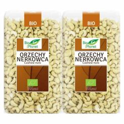 2 x Orzechy Nerkowca Bio 1 kg - Bio Planet - Nerkowce Całe