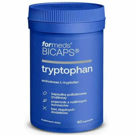 Bicaps TRYPTOPHAN 60 Kapsułek - Formeds