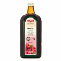 Malina Sok Tłoczony 500 ml - Polska Róża