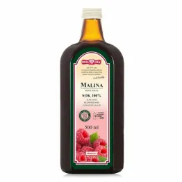 Malina Sok Tłoczony 500 ml - Polska Róża