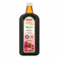 Malina Sok Tłoczony 500 ml - Polska Róża