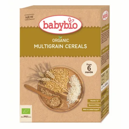 Kaszka Wielozbożowa od 6 Miesiąca Bio 200 g - Babybio