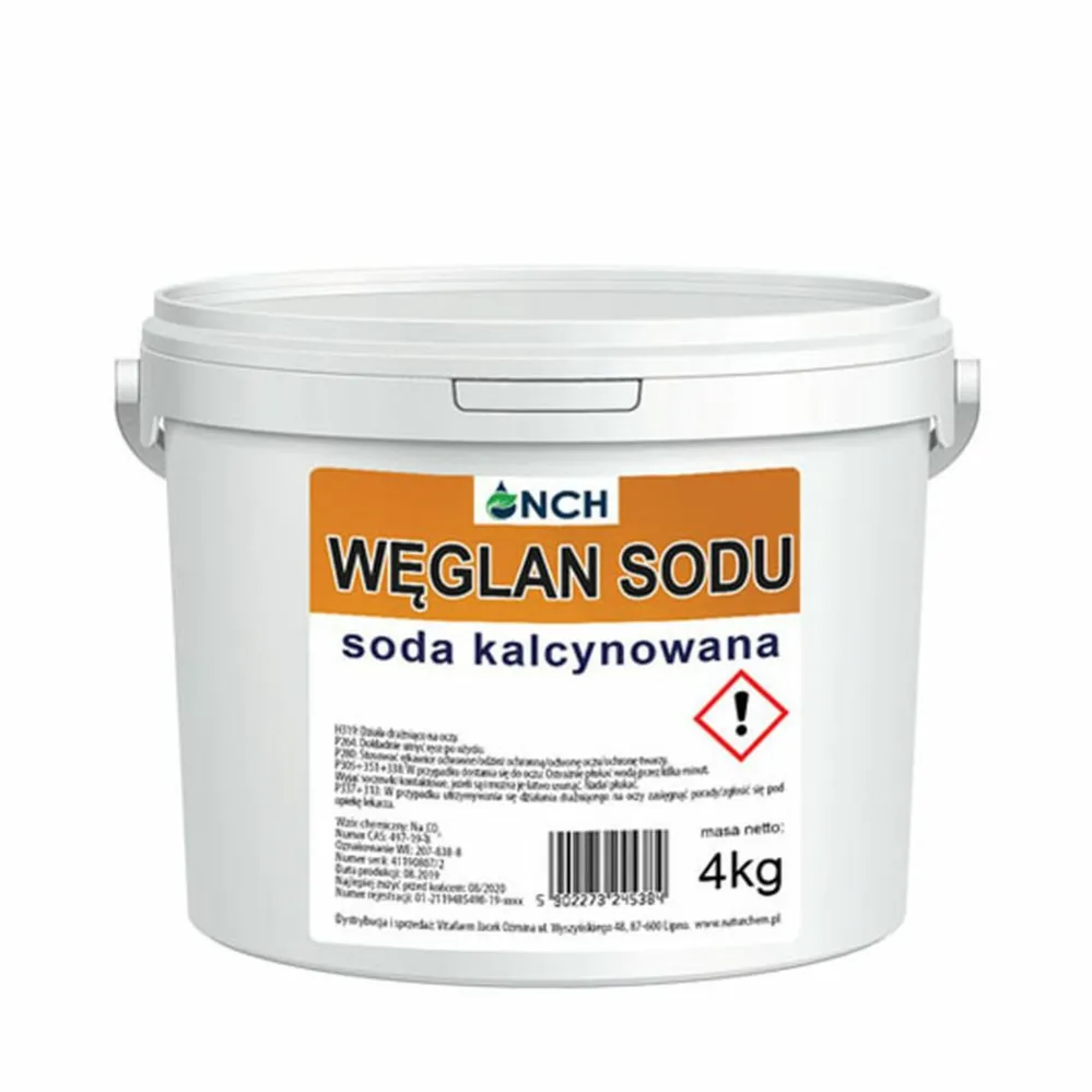 Soda Kalcynowana Węglan Sodu 5 Kg Vitafarm