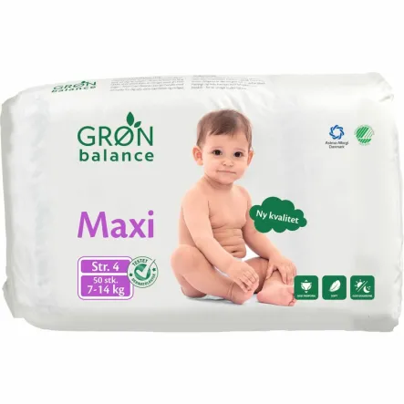 Pieluchy Maxi 7-14 kg Gron Balance