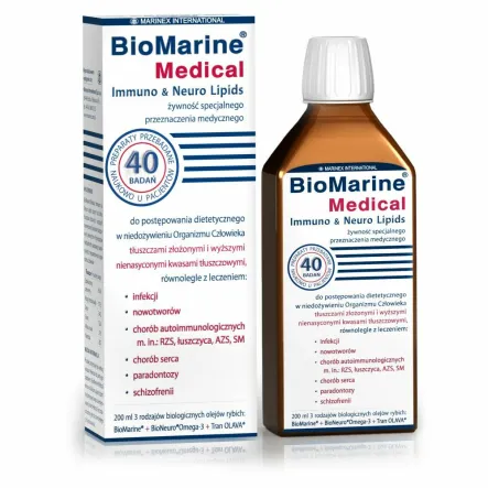 BioMarine®Medical Immuno & Neuro Lipids (żspm)  BioMarine Medical