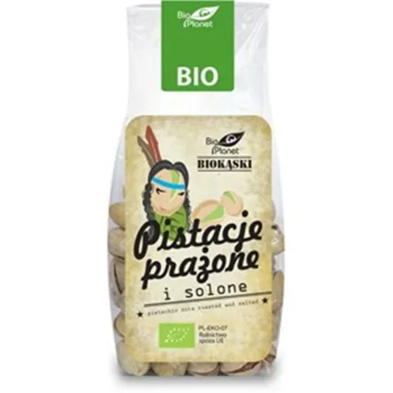 Pistacje Prażone I Solone Bio 100 G - Bio Planet 
