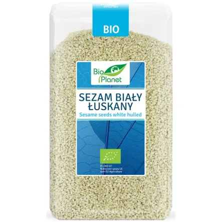 Sezam Biały Łuskany Bio 1 kg - Bio Planet