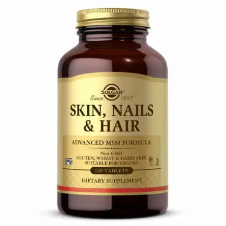 Włosy, Skóra, Paznokcie (Skin, Nails & Hair) 120 Tabletek - Solgar 