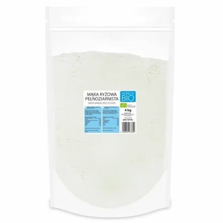 Mąka Ryżowa Pełnoziarnista Bio 4 kg - Horeca