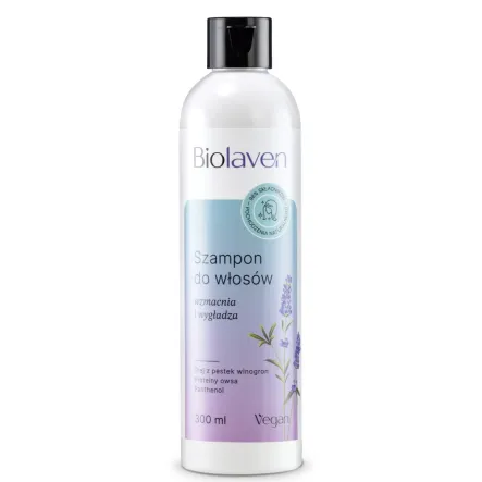 Szampon Do Włosów Wzmacniająco - Wygładzający 300 ml - Biolaven