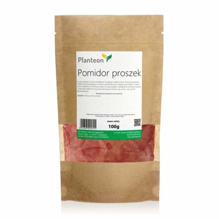 Pomidor Proszek 100 g - Planteon - Przecena Krótka Data Minimalnej Trwałości