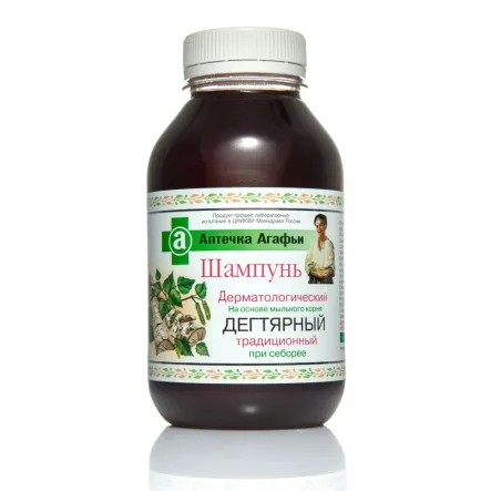 Szampon Dziegciowy Tradycyjny 300 ml Apteczka Agafi - Wyprzedaż