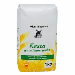 Kasza Jęczmienna Gruba 1 kg - Młyn Kopytowa