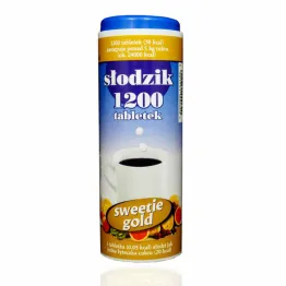Słodzik Sweetie Gold 1200 Tabletek 72 g - Domos