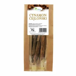 Cynamon Cejloński Laski 25 g - Vitafarm