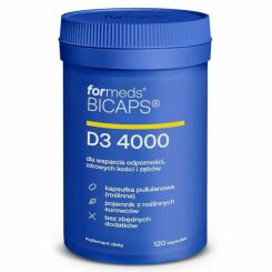 Bicaps Witamina D3 4000 120 Kapsułek - Formeds