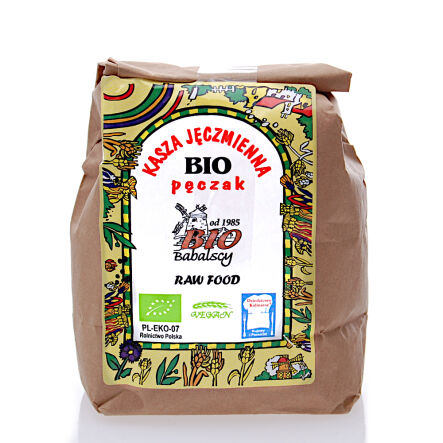 Kasza Jęczmienna Pęczak Bio 500 g - Babalscy