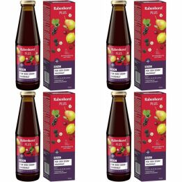 Zestaw 4 x Napój Owocowo-Ziołowy z Żelazem i Witaminami 450 ml (poprzednia nazwa Bogactwo Żelaza Plus Witaminy) - Rabenhorst