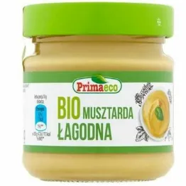 Musztarda Łagodna Bio 170 g - Primavika