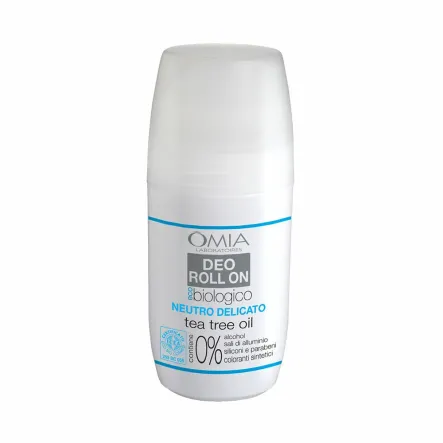 Deo Roll On Neutralny Delikatny Olejek z Drzewa Herbacianego 50 m Omia