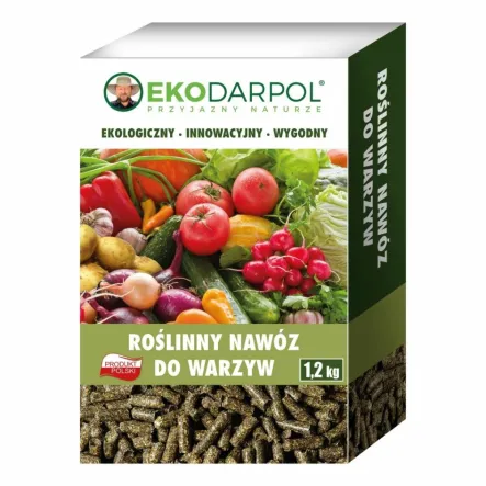Roślinny Nawóz Warzyw 1,2 kg Granulowany Ekodarpol