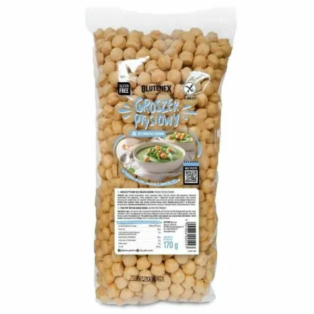 Groszek Ptysiowy Bezglutenowy Bez Dodatku Cukru 170 g - Glutenex